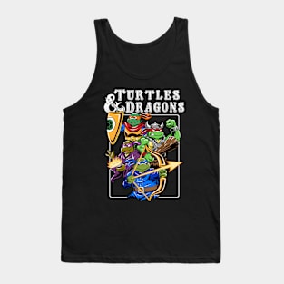 Turtles and dragons Tank Top